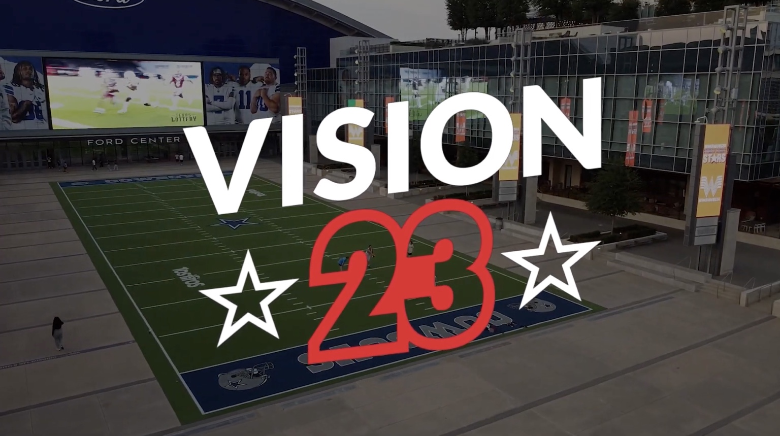 VISION 23 event at Ford Center produced for The 20
